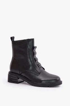 Botki Ocieplane|Czarne Botki><noscript><img width=