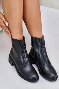 Botki Ocieplane|Czarne Botki><noscript><img width=