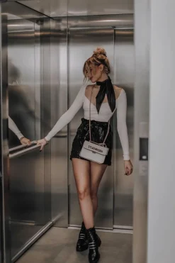 Best Evento Skórzane Botki Ocieplane Czarne Lilinth