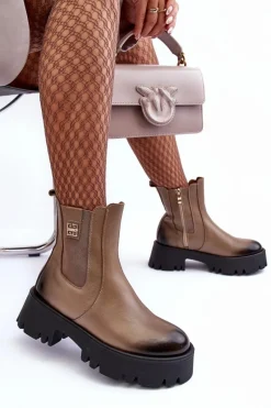 Botki Skórzane|Botki Zimowe Damskie><noscript><img width=