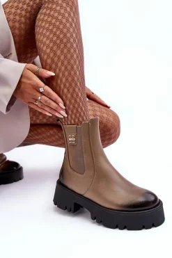 Botki Skórzane|Botki Zimowe Damskie><noscript><img width=