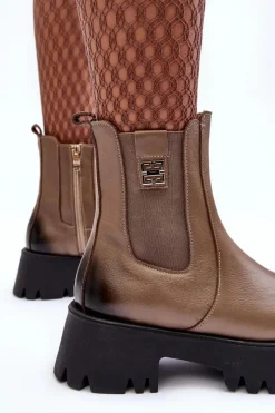 Botki Skórzane|Botki Zimowe Damskie><noscript><img width=