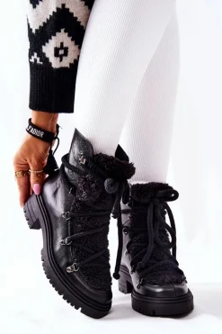 Damskie Trapery|Botki Skórzane><noscript><img width=