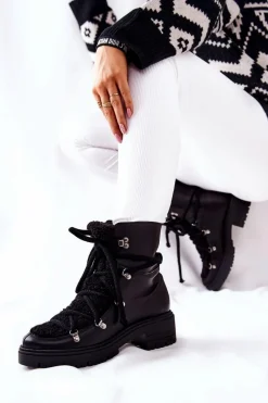 Damskie Trapery|Botki Skórzane><noscript><img width=