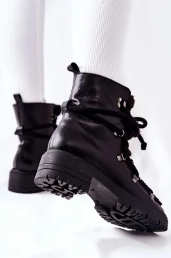 Damskie Trapery|Botki Skórzane><noscript><img width=