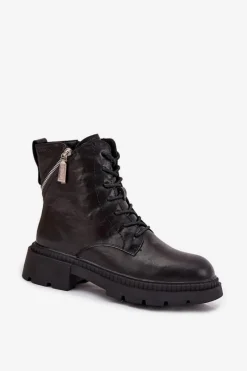 Damskie Trapery|Botki Sznurowane><noscript><img width=