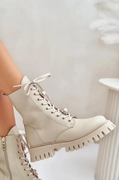 Botki Ocieplane|Damskie Trapery><noscript><img width=