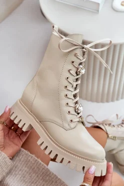 Botki Ocieplane|Damskie Trapery><noscript><img width=