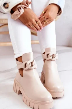 Botki Wiosenne|Brązowe I Beżowe Botki><noscript><img width=