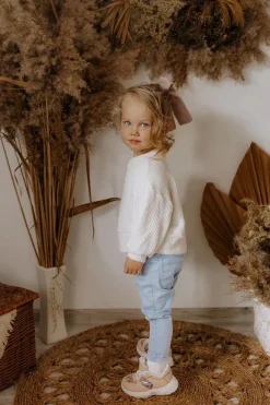 Clearance Skórzane Buty Sportowe Wężowe Różowe Gabbie Dzieci Dziewczęce