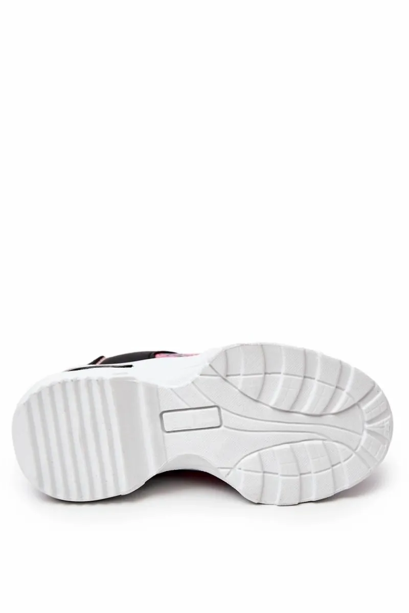 Dziewczęce>Boto Skórzane Buty Sportowe Wężowe Czarne Gabbie