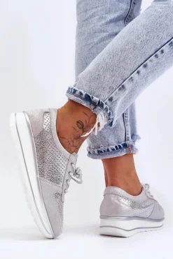 Buty Sportowe Na Platformie|Sneakersy Damskie><noscript><img width=