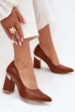 Czółenka Na Słupku|Czółenka Klasyczne><noscript><img width=