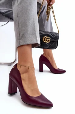 Czółenka Na Słupku|Czółenka Klasyczne><noscript><img width=