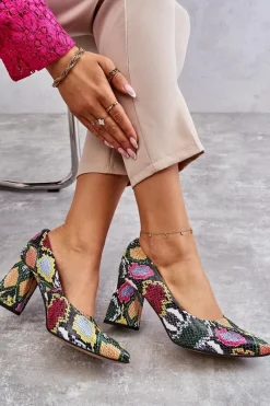 Czółenka Na Słupku|Czółenka Klasyczne><noscript><img width=