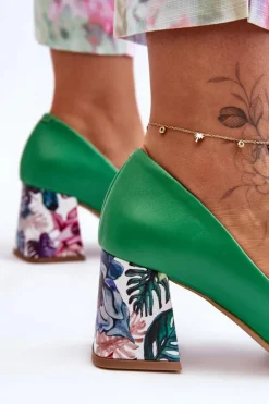 Czółenka Na Słupku|Czółenka Klasyczne><noscript><img width=