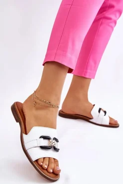 Klapki Damskie Klasyczne><noscript><img width=