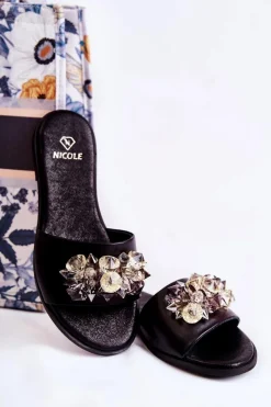 Klapki Damskie Klasyczne><noscript><img width=