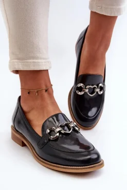 Loafersy Damskie|Mokasyny Płaskie><noscript><img width=