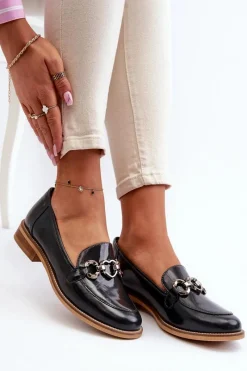 Loafersy Damskie|Mokasyny Płaskie><noscript><img width=