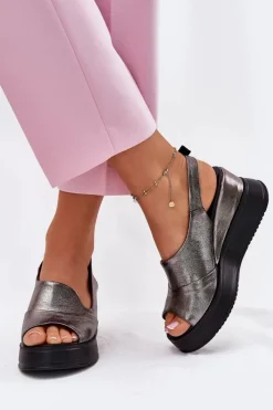 Sandały Na Koturnie><noscript><img width=