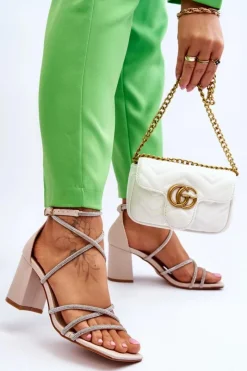 Sandały Na Obcasie><noscript><img width=