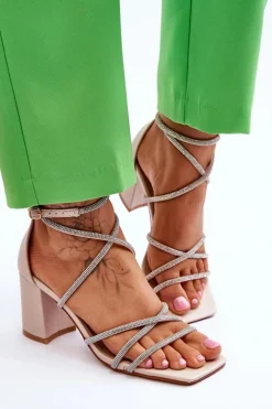 Sandały Na Obcasie><noscript><img width=