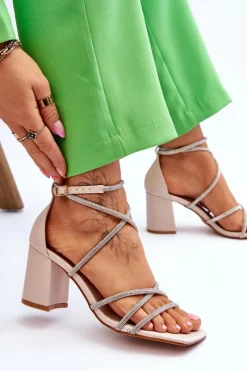 Sandały Na Obcasie><noscript><img width=