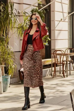 Clearance Skórzane Eleganckie Kozaki Do Kolana Na Obcasie Słupku Ocieplane D&A CR42-118 Czarne Damskie Kozaki Ocieplane|Kozaki Na Słupku