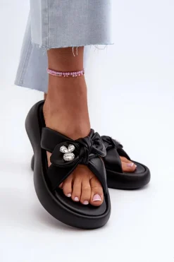 Klapki Na Platformie|Klapki Damskie Klasyczne><noscript><img width=