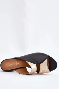 Klapki Na Obcasie|Klapki Damskie Klasyczne><noscript><img width=