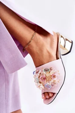 Klapki Na Obcasie|Klapki Damskie Klasyczne><noscript><img width=