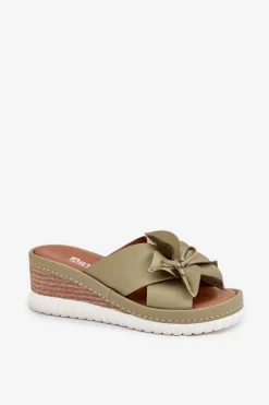 Klapki Na Koturnie|Klapki Damskie Klasyczne><noscript><img width=