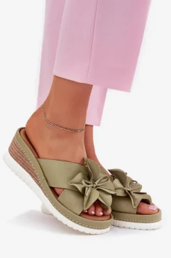 Klapki Na Koturnie|Klapki Damskie Klasyczne><noscript><img width=