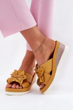 Klapki Na Koturnie|Klapki Damskie Klasyczne><noscript><img width=