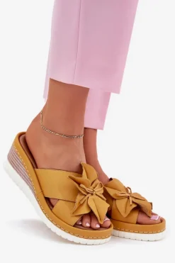 Klapki Na Koturnie|Klapki Damskie Klasyczne><noscript><img width=