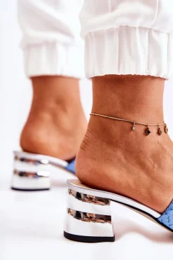 Klapki Na Obcasie|Klapki Damskie Klasyczne><noscript><img width=