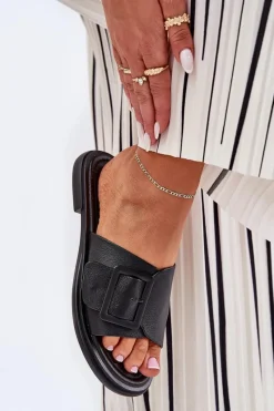 Klapki Damskie Klasyczne><noscript><img width=