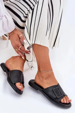 Klapki Damskie Klasyczne><noscript><img width=