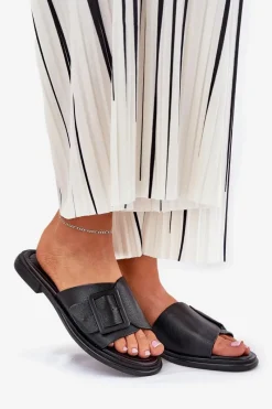 Klapki Damskie Klasyczne><noscript><img width=