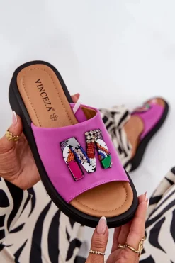 Klapki Na Platformie|Klapki Damskie Klasyczne><noscript><img width=