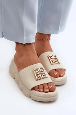 Klapki Na Platformie|Klapki Damskie Klasyczne><noscript><img width=