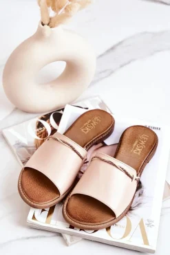 Klapki Damskie Klasyczne><noscript><img width=