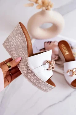 Klapki Na Koturnie|Klapki Na Obcasie><noscript><img width=