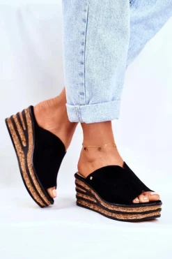 Klapki Na Koturnie|Klapki Na Obcasie><noscript><img width=