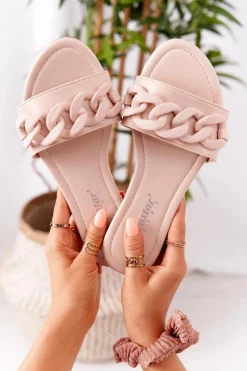 Klapki Damskie Klasyczne><noscript><img width=