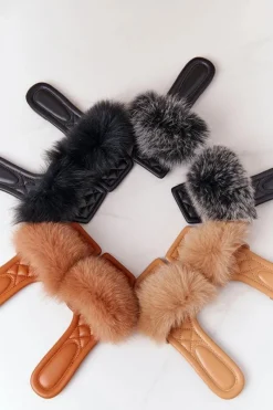 Klapki Z Futerkiem|Klapki Damskie Klasyczne><noscript><img width=