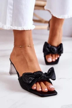 Klapki Na Obcasie|Klapki Damskie Klasyczne><noscript><img width=