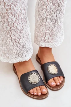 Klapki Damskie Klasyczne><noscript><img width=