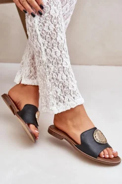 Klapki Damskie Klasyczne><noscript><img width=